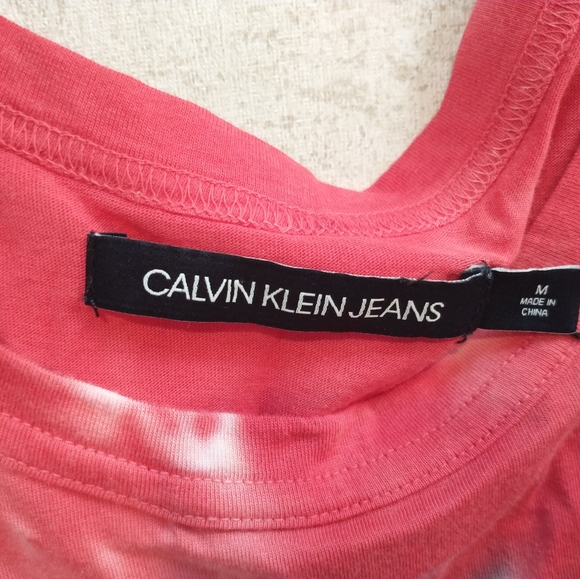 *SOLD* Calvin Klein Jeans Tank Top - Picture 4 of 8